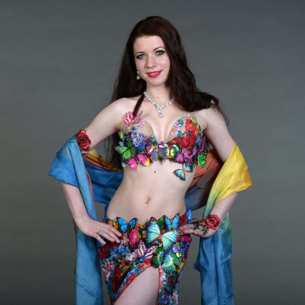 Arabian belly dancer - tradition, culture, and elegance